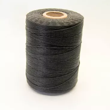 flat braided waxed sewing thread